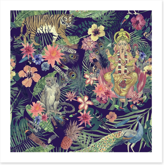 Ganesha in the garden