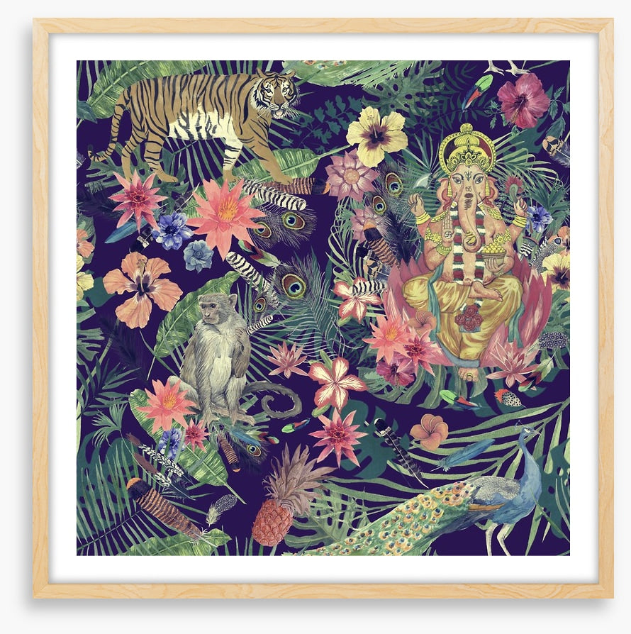 Ganesha in the garden