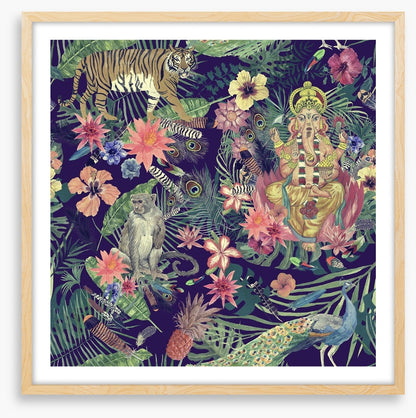 Ganesha in the garden