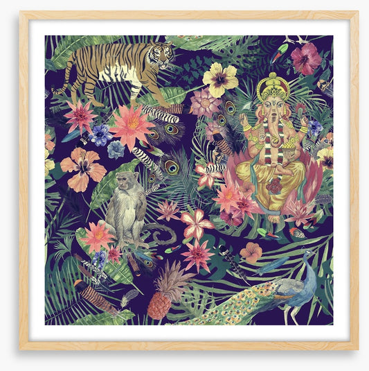 Ganesha in the garden