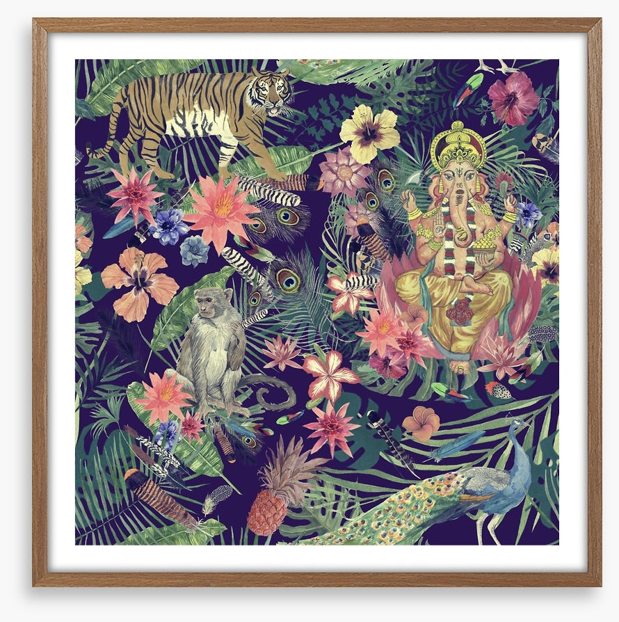 Ganesha in the garden