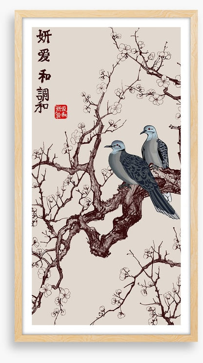 Two turtle doves