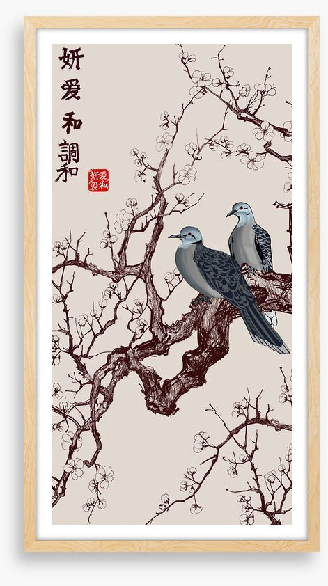Two turtle doves