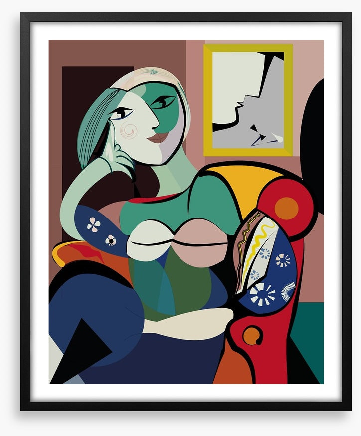 Sitting with Picasso