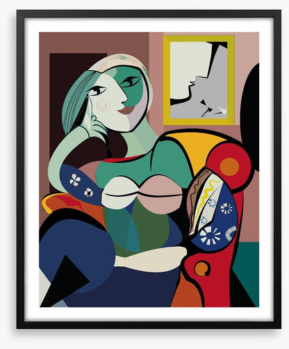 Sitting with Picasso