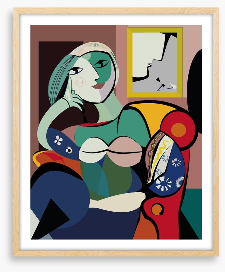 Sitting with Picasso