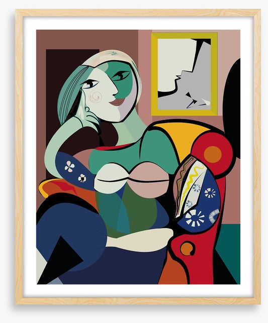 Sitting with Picasso