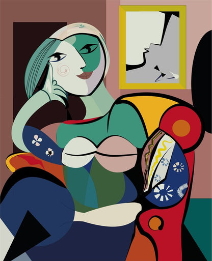 Sitting with Picasso