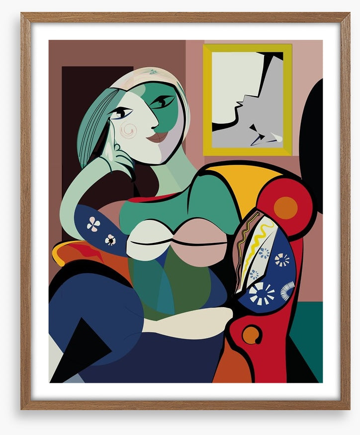 Sitting with Picasso