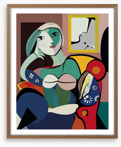 Sitting with Picasso