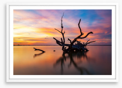 Lake Bonney silhouettes