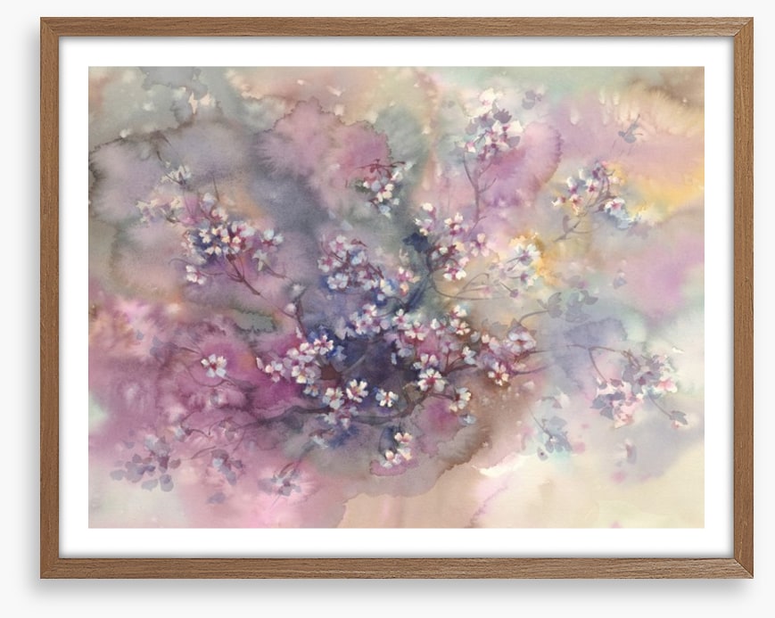 Sakura aquarelle