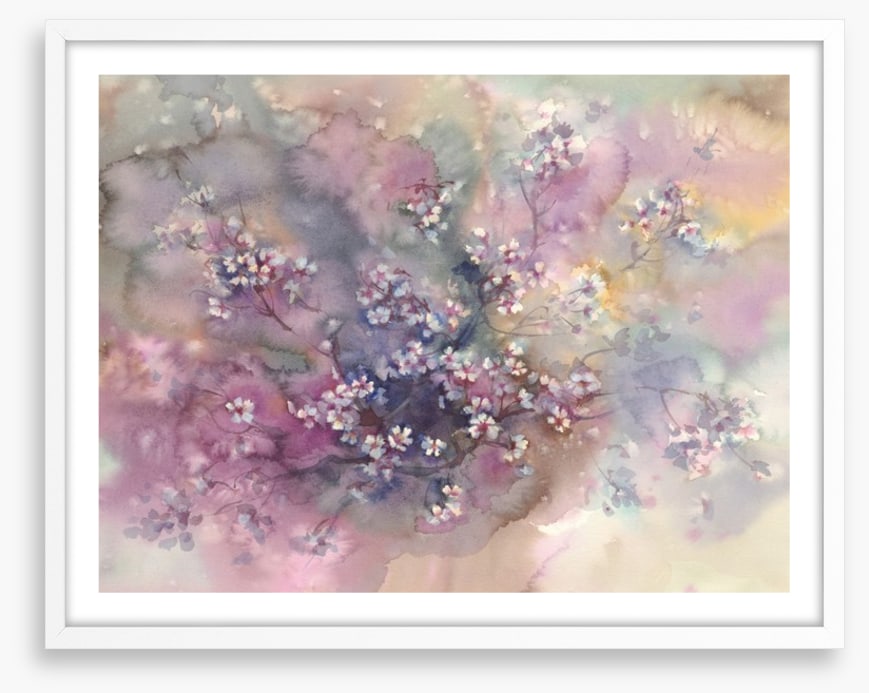 Sakura aquarelle