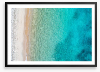 Turquoise ripples