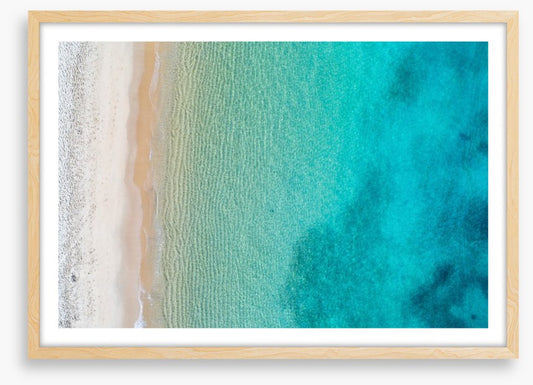 Turquoise ripples