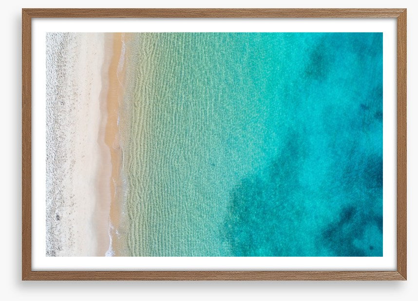 Turquoise ripples