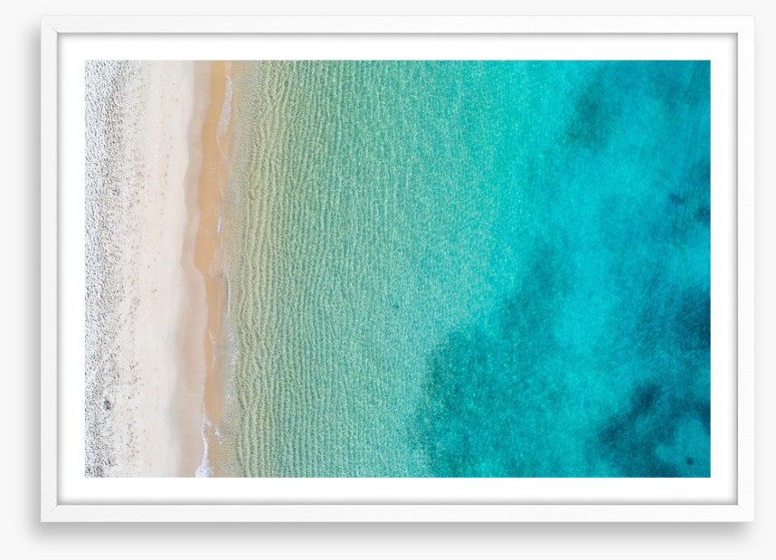 Turquoise ripples