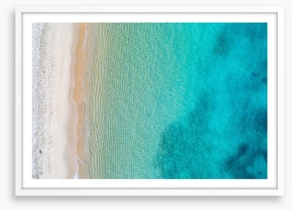 Turquoise ripples