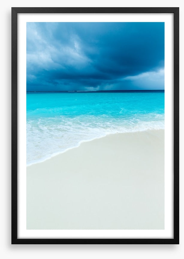 Stormy lagoon