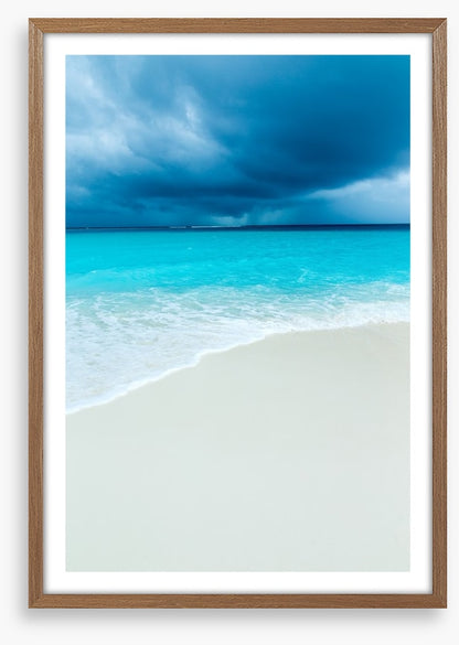 Stormy lagoon