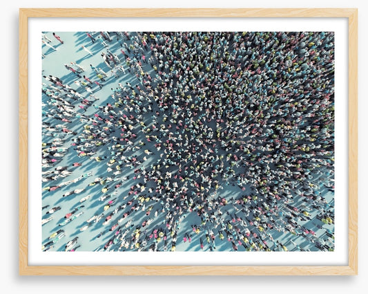 Crowded space