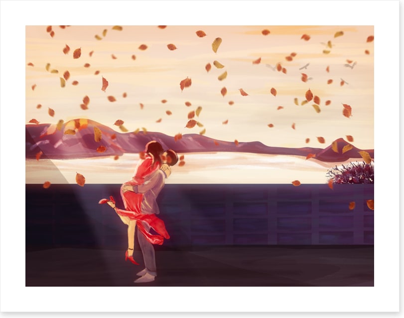 Love in the leaves
