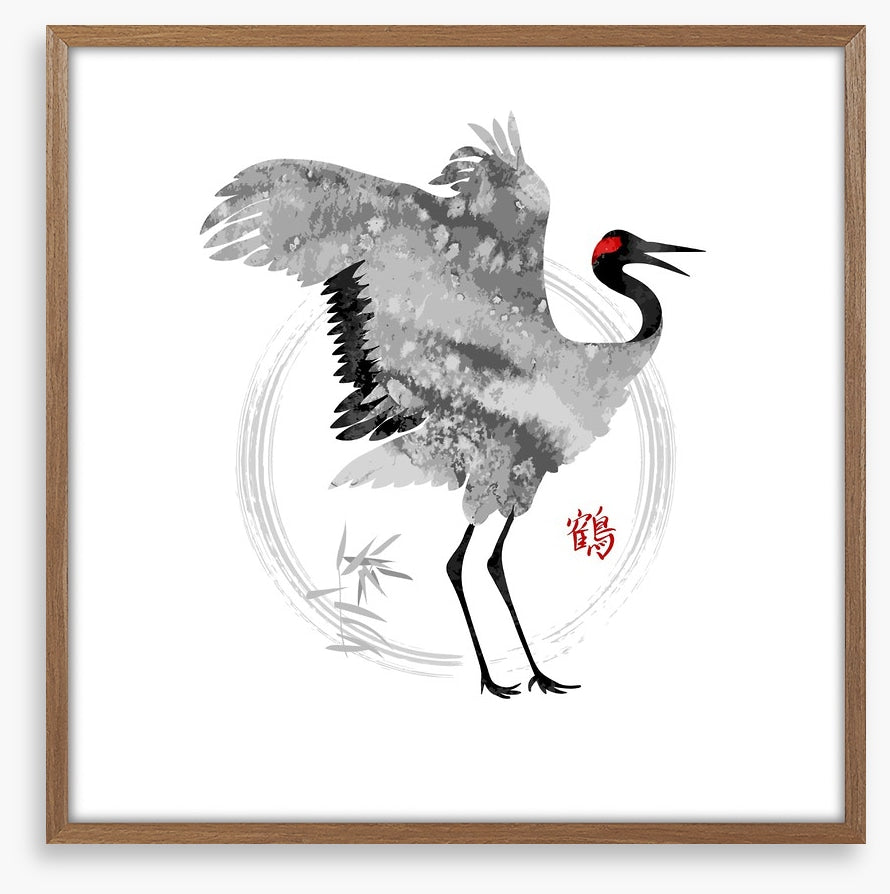 Singing crane