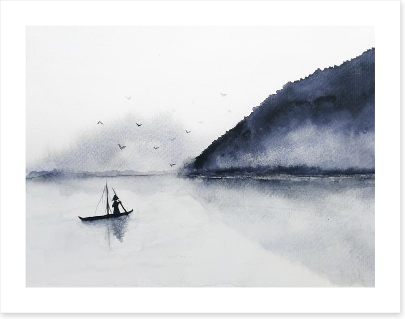 Fishing in the fog