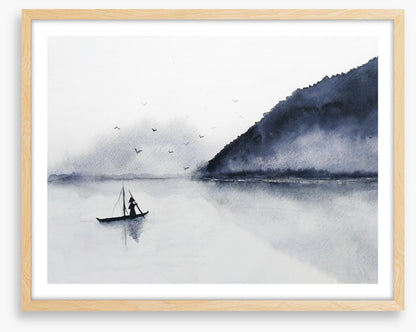 Fishing in the fog