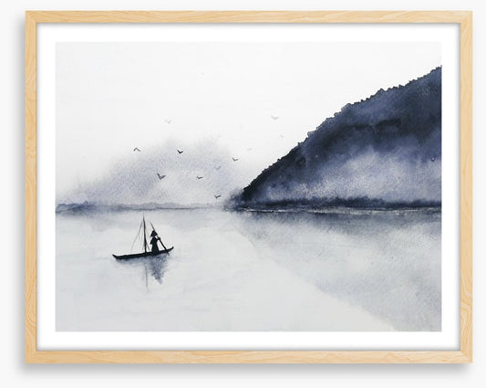 Fishing in the fog