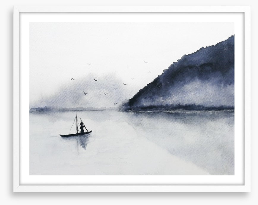 Fishing in the fog