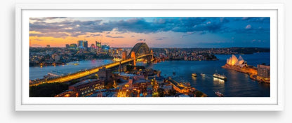 Sydney glow panorama