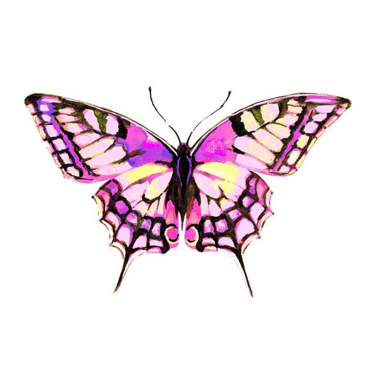Pink wings