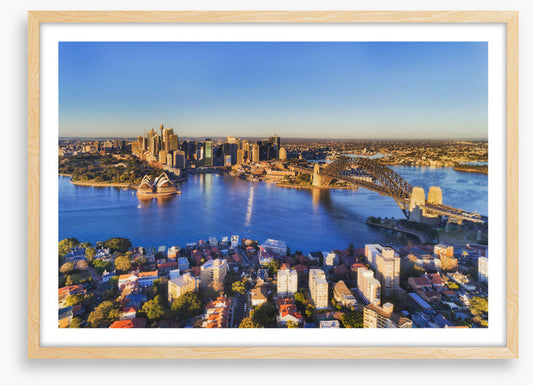 Across the harbour