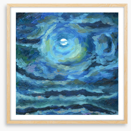 Moonlight clouds