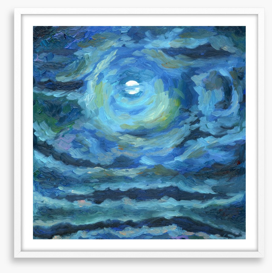 Moonlight clouds