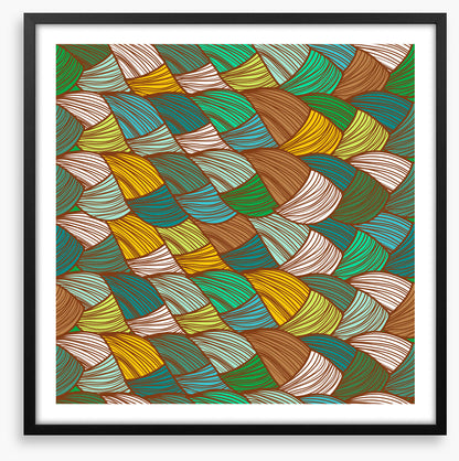 Woven green