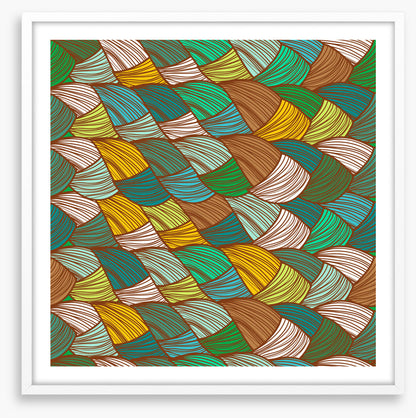 Woven green