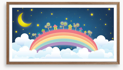 Above the rainbow