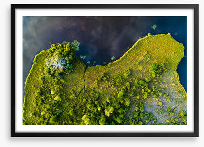 Land on the lake