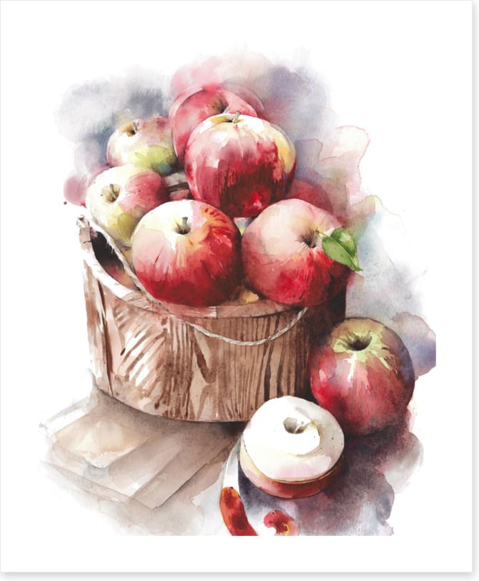 A bushel of apples