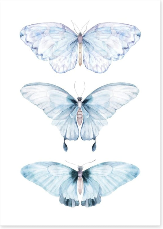 Barely there butterflies