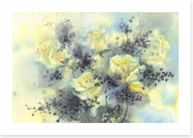 Yellow rose bouquet
