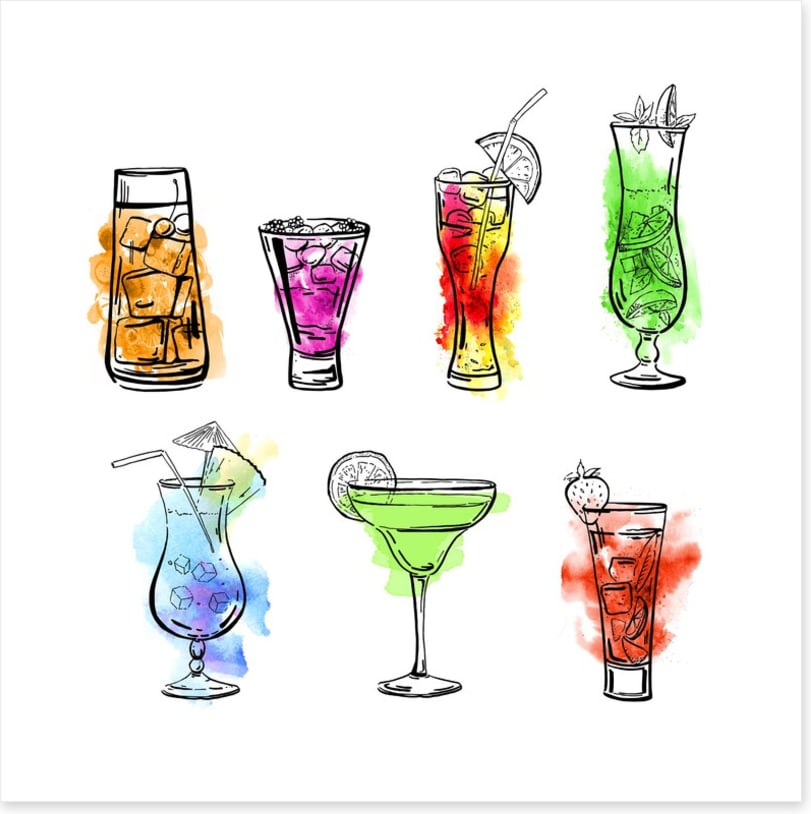 Cocktail splash