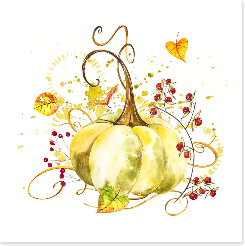 The berry pumpkin
