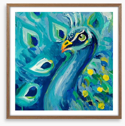 Proud as a peacock