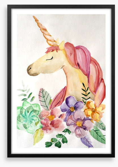 Unicorn sleeps