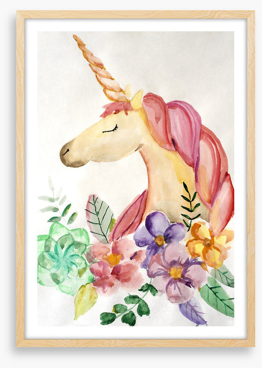 Unicorn sleeps