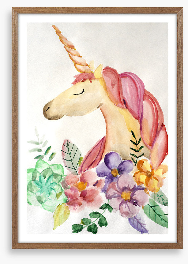 Unicorn sleeps