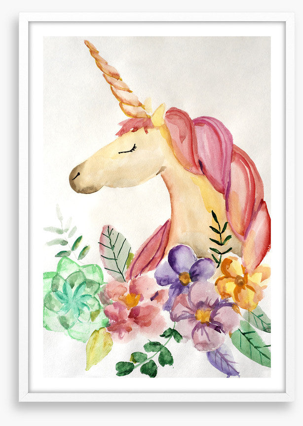 Unicorn sleeps